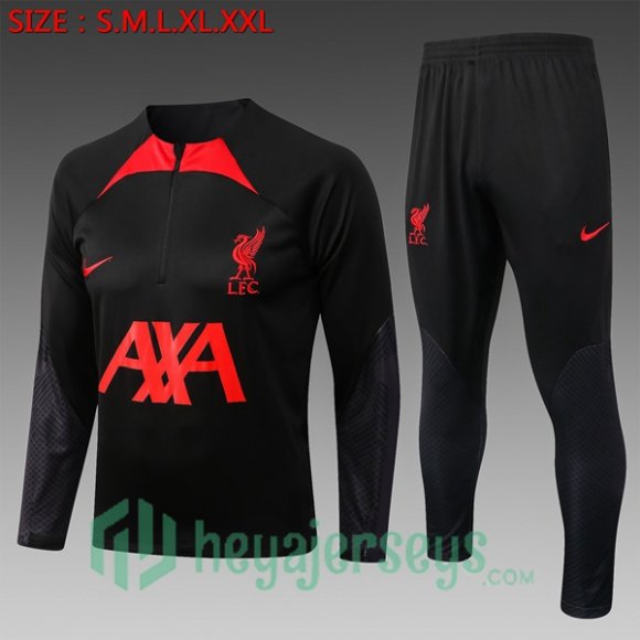 FC Liverpool Kids Training Jacket Suit Black 2022/2023