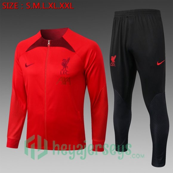 FC Liverpool Kids Training Jacket Suit Red 2022/2023