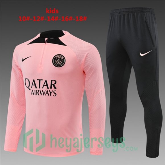 Paris Saint Germain Kids Training Jacket Suit Pink 2022/2023