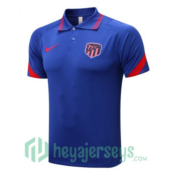 Atletico Madrid Polo Jersey Blue 2022/2023