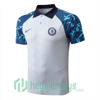FC Chelsea Polo Jersey Grey 2022/2023