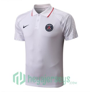 Paris Saint Germain Polo Jersey White 2022/2023