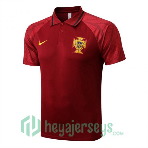 Portugal Polo Jersey Red 2022/2023