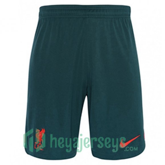 FC Liverpool Soccer Shorts Third Green 2022/2023