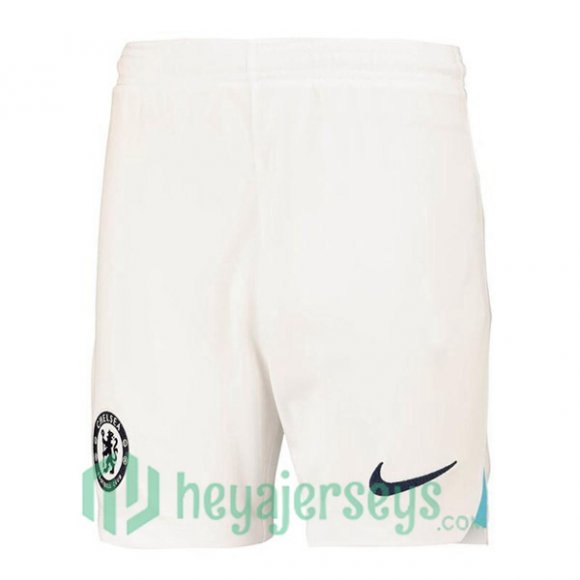 FC Chelsea Soccer Shorts Away White 2022/2023