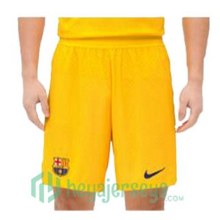 FC Barcelona Soccer Shorts Fourth Yellow 2022/2023