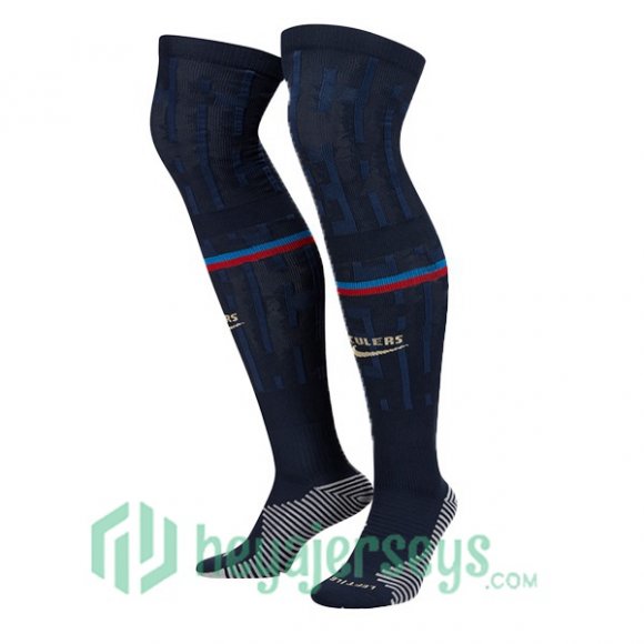 Barcelona Soccer Socks Home Red Blue 2022/2023