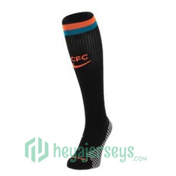 FC Chelsea Soccer Socks Third Black 2022/2023