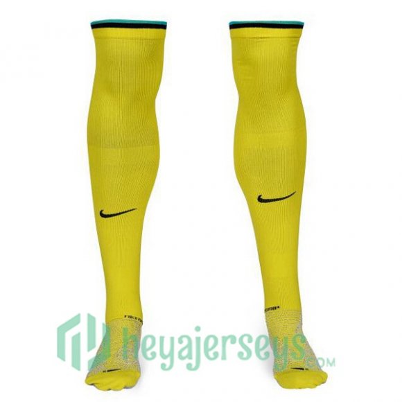 Inter Milan Soccer Socks Third Yellow 2022/2023