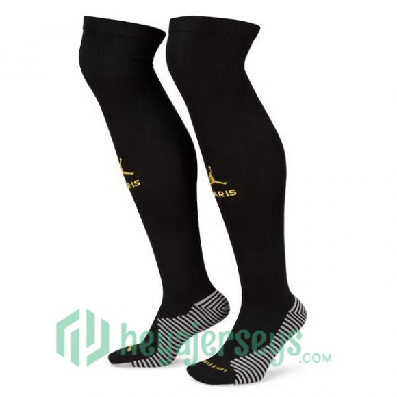 Paris Saint Germain Soccer Socks Fourth Black 2022/2023