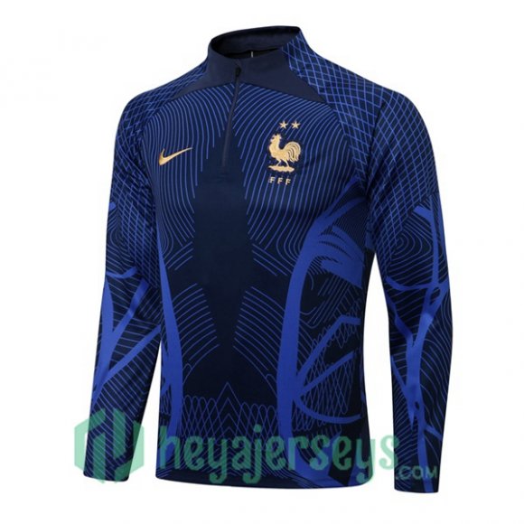 France Training Sweatshirt Royal Blue 2022/2023