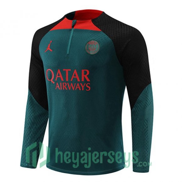 Paris Saint Germain Training Sweatshirt Green 2022/2023