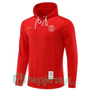 Paris Saint Germain Training Sweatshirt Hoodie Red 2022/2023