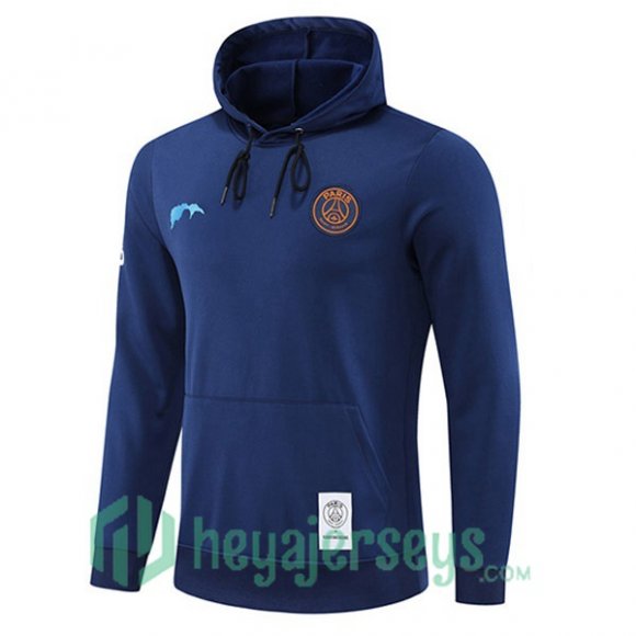 Paris Saint Germain Training Sweatshirt Hoodie Royal Blue 2022/2023