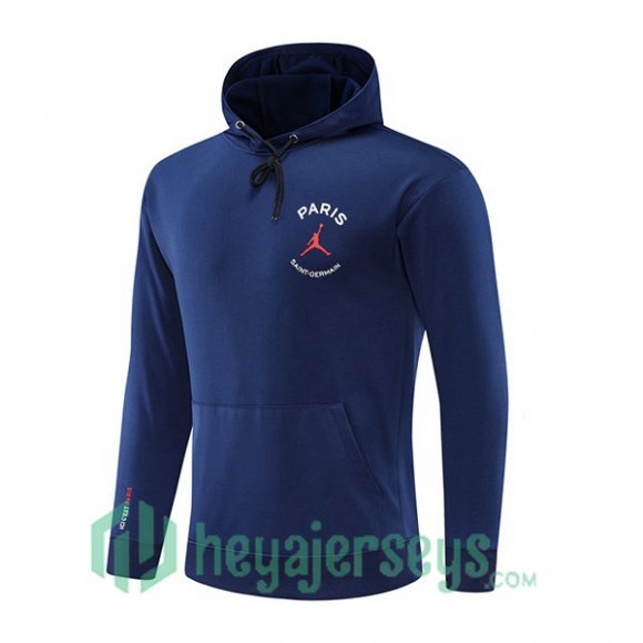 JORDAN Paris Saint Germain Training Sweatshirt Hoodie Blue 2022/2023