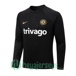 FC Chelsea Training Sweatshirt Black 2022/2023