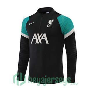 FC Liverpool Training Sweatshirt Black Green 2022/2023