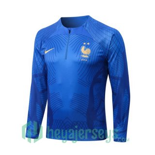 France Training Sweatshirt Blue 2022/2023