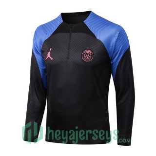 Paris Saint Germain Training Sweatshirt Black Blue 2022/2023
