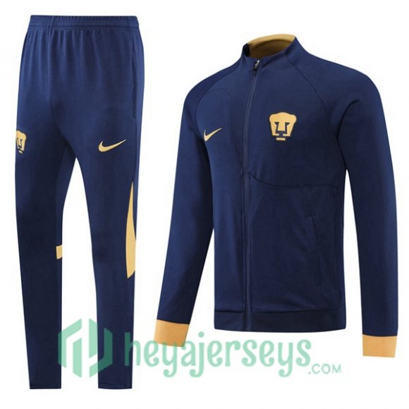 Pumas UNAM Training Jacket Suit Royal Blue 2022/2023