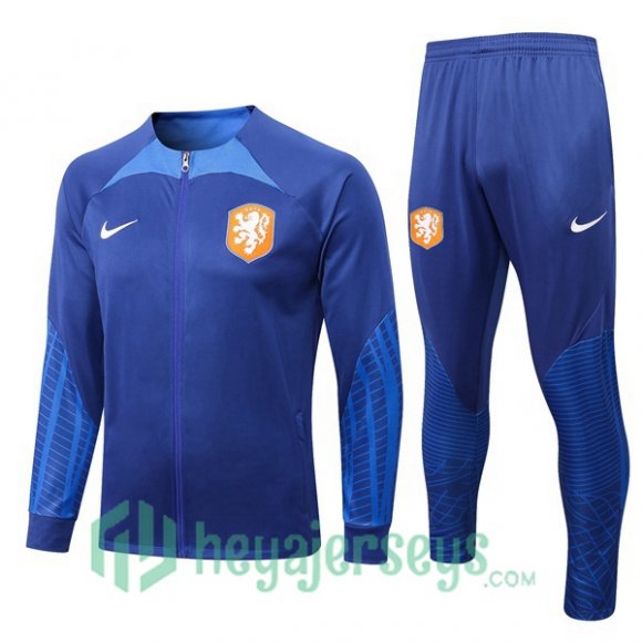 Netherlands Training Jacket Suit Blue 2022/2023