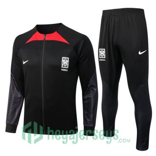 South Korea Training Jacket Suit Black 2022/2023
