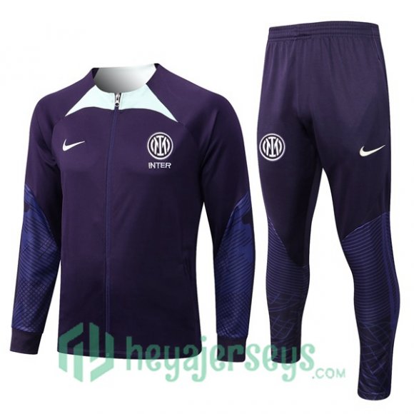 Inter Milan Training Jacket Suit Purple 2022/2023