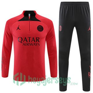 Paris Saint Germain Training Tracksuit Red 2022/2023