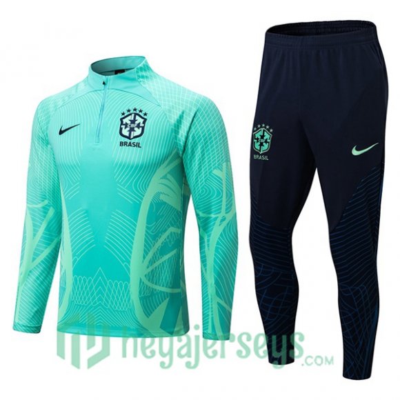 Brazil Training Jacket Suit Green 2022/2023