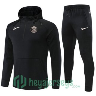 Paris Saint Germain Training Tracksuit Hoodie Black 2022/2023