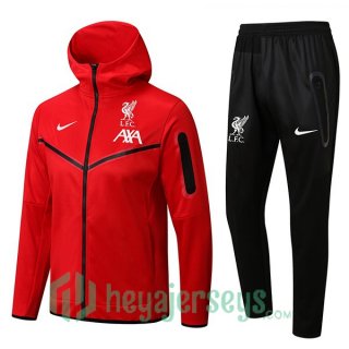 FC Liverpool Training Tracksuit Hoodie Red 2022/2023