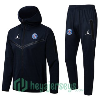 JORDAN Paris Saint Germain Training Tracksuit Hoodie Royal Blue 2022/2023