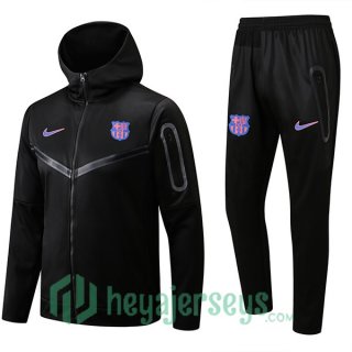 FC Barcelona Training Tracksuit Hoodie Black 2022/2023