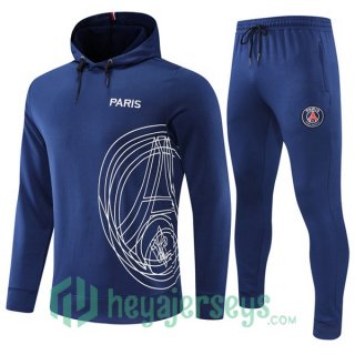 JORDAN Paris Saint Germain Training Tracksuit Hoodie Royal Blue 2022/2023