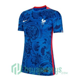 France Womens Home Jersey Blue Euro 2022