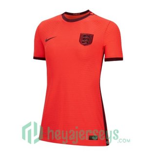 England Womens Away Jersey Red Euro 2022