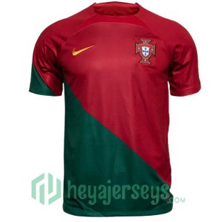 Portugal Womens Home Jersey Red Green 2023/2023