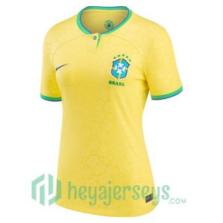 Brazil Womens Home Jersey Yellow 2023/2023