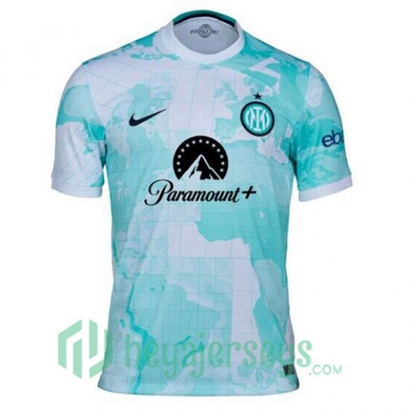 Inter Milan Soccer Jersey Special Edition White Green 2022/2023