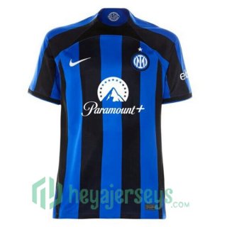 Inter Milan Soccer Jersey Special Edition Black Blue 2022/2023