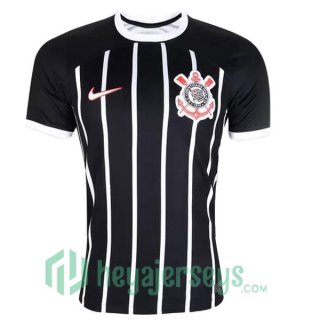 Corinthians Soccer Jersey Away Black 2023/2024