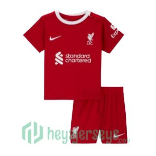 FC Liverpool Kids Soccer Jersey Home Red 2023/2024