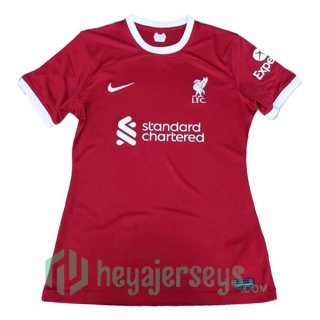 FC Liverpool Soccer Jersey Home Red Leaked Version 2023/2024