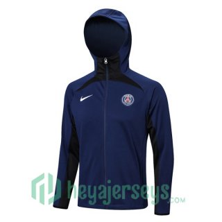 Paris Saint Germain Training Jacket Hoodie Royal Bluee 2023/2024
