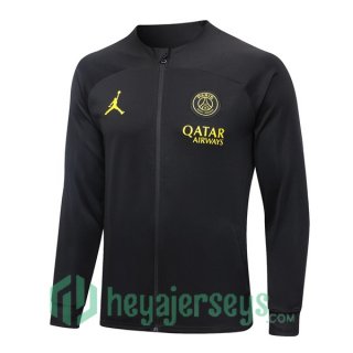 Paris PSG Training Jacket Black 2023/2024