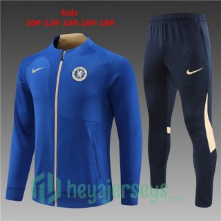 FC Chelsea Kids Training Jacket Suit Blue 2023/2024