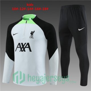 FC Liverpool Kids Training Tracksuit Suit Grey 2023/2024