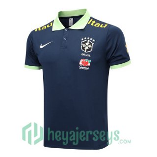 Brazil Soccer Polo Royal Blue 2023/2024