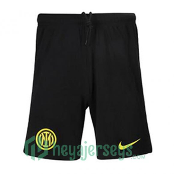 Inter Milan Soccer Shorts Home Black 2023/2024