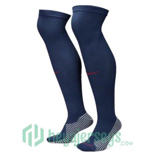 Paris PSG Soccer Socks Home Royal Bluee 2023/2024